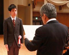 大樹で文化・スポーツ賞の表彰式 3