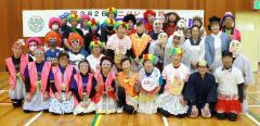 こぼれ話～仮装姿で熱戦　大樹でミニバレーフェス 4