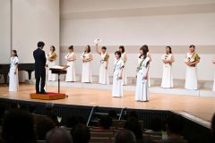 東京混声合唱団演奏会（８日、金野和彦撮影）