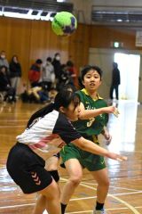 女子リーグ戦　帯三条高―帯柏葉高