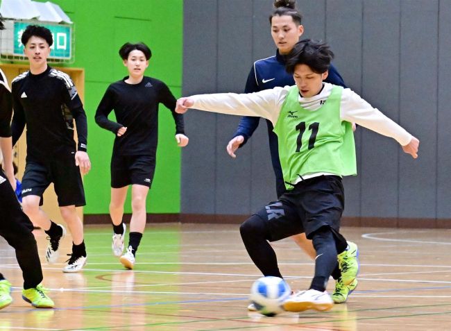 ＴＡＭＡＩ全勝Ｖ　全十勝室内サッカー大会