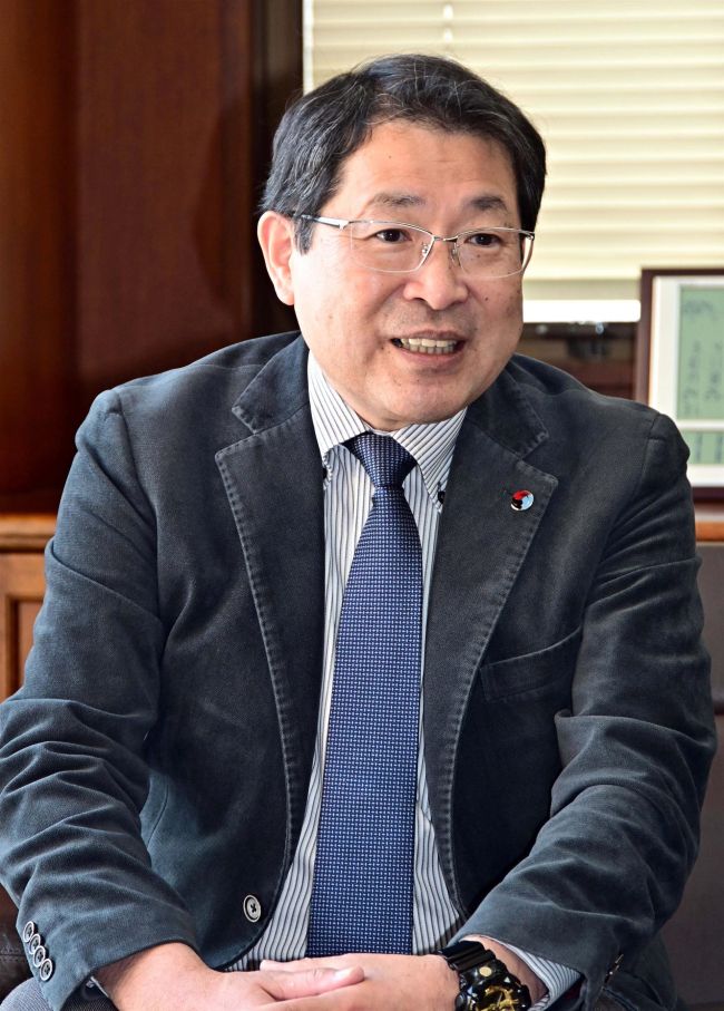 若い年代の全道大会、帯広での固定開催検討　２６年に向け道バレーボール協　印藤理事長が来社