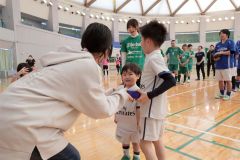 サポーターで参加したちびっこ選手を特別表彰