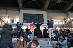 陸上自衛隊第５音楽隊が行ったファンファーレ生演奏
