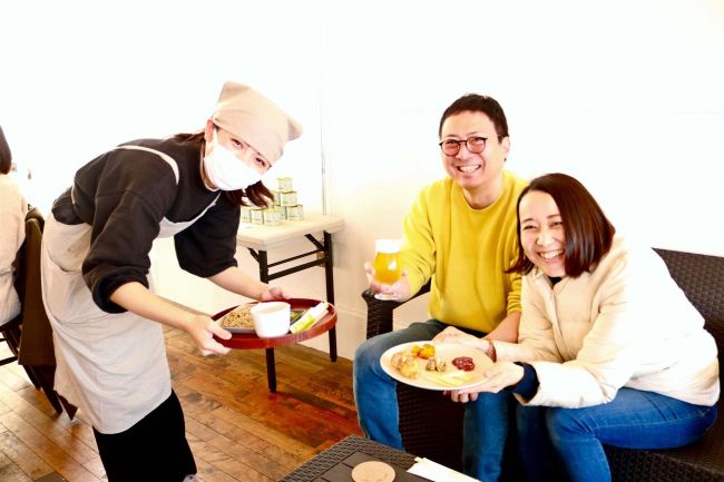 幌加内そばとクラフトビール楽しむ　芽室ユナイトでイベント