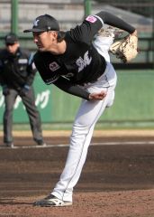ロッテ河村説人２軍戦に登板、１回２安打無失点 8