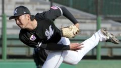 ロッテ河村説人２軍戦に登板、１回２安打無失点 9