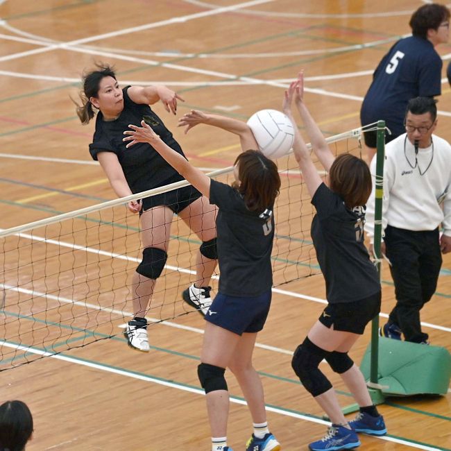 「黄金の左」クラスＡ制す　ミニバレー東北海道フクハラ杯決勝大会