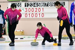 帯広協会健闘３位、ジュエリーアイス最後の舞台も輝く　日本ジュニアカーリング選手権 10