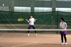 全十勝室内ジュニア複テニス大会