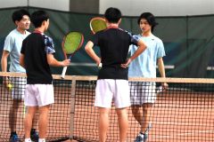 全十勝室内ジュニア複テニス大会