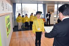 【たうん】交通少年団が退団式　広尾 2