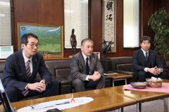 サッポロビールの渋谷北海道統括支社長らが来社 2