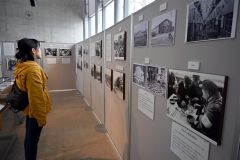 芽室大火から６０年の節目を迎え開催されている特別展