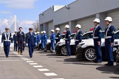あすから「春の交通安全運動」　帯広署で出動式
