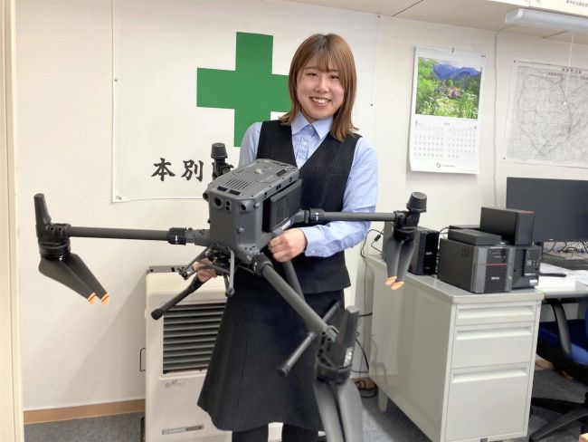 本別町森林組合がドローン導入　人手不足への対応や省力化に期待