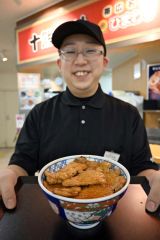 氷室熟成豚肉を使用した豚丼