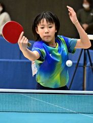 ホープス女子準優勝の山田咲綺