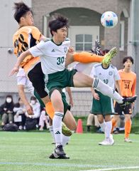 【第１節・帯北高―帯緑陽高】空中戦で体を張る帯緑陽高の（３０）台蔵篤史