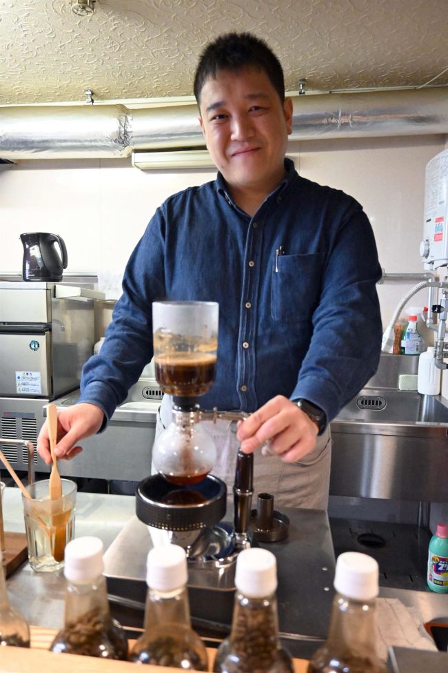広小路内でこだわりの一杯提供、グリーンファイブコーヒー　帯広