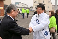 「活力、安心、防災を柱に」広尾町長選・村瀬氏第一声 3