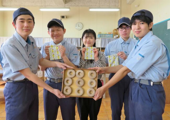 中札内村で森の輪プロジェクト　高等養護学校の生徒が制作