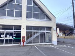中心部活性化の核となるＡコープほんべつ店跡。右奥が道の駅ステラ★ほんべつ