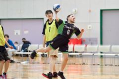 中学女子が女子制す、男子は帯三条高Ｖ　帯広ハンドボール協会コート開き大会 5