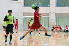 中学女子が女子制す、男子は帯三条高Ｖ　帯広ハンドボール協会コート開き大会 7