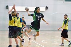 中学女子が女子制す、男子は帯三条高Ｖ　帯広ハンドボール協会コート開き大会 9
