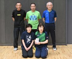 団体戦Ｄ優勝の森の里フレンズメンバー