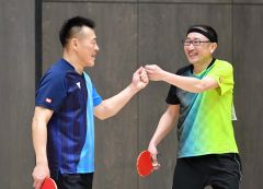 個人戦Ａ中野・馬渕組、女子は河村・小山組制す　春季ダブルス卓球大会