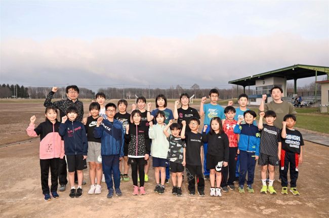 陸上クラブ　仲間と鍛え自己新へ　「チーム一丸」で楽しく～まちマイ士幌編