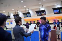 チームハイゲームを受賞したプロト警備保障の表彰式