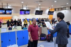 チームハイシリーズを受賞した十勝２１世紀Ｂの表彰式