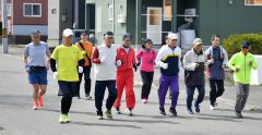 春風と共に快走、帯広楽走会が早春ラン
