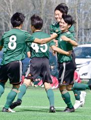 帯緑陽高初白星、今阪主将の先制Ｇ守り切る　１－０函館大谷高　サッカーＵ１８ＦＡリーグ第２節