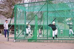 人数が増えたことで、レギュラー入りを目指して練習に力が入る部員たち