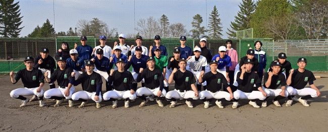 ４人に一人が野球部員　昨年北大会に初出場の足寄高、１年生１６人入部
