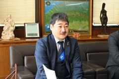 帯広ＹＥＧの新役員が来社 2