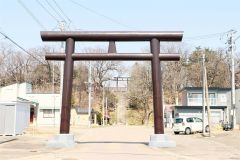 大鳥居の修復　寄付奉納者に感謝状　大樹神社 2