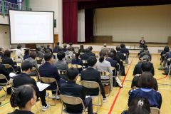 行われたかみしほろ学園の総会