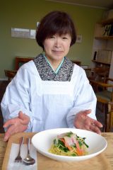 道行パスタ店オープン１年　地元食材ふんだんに　池田町