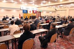 今年度の事業計画を決めた総会