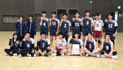 男子優勝の帯三条
