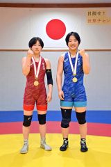 帯広レスリングクラブの野口と荒川全国Ｖ、国際大会出場決める　ジュニアクイーンズカップ