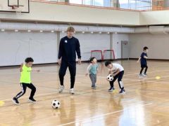 バルシューレを元気いっぱいに楽しむ参加者