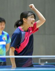 倉田（共栄中）少年男子圧勝Ｖ、女子は熊谷（帯南商高）制す　卓球国民スポーツ大会十勝地区予選会 5