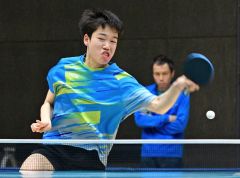 倉田（共栄中）少年男子圧勝Ｖ、女子は熊谷（帯南商高）制す　卓球国民スポーツ大会十勝地区予選会 6