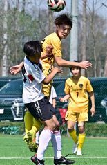 プログレッソ十勝２戦連続ドロー　サッカーＵ１５道カブス２部第２節